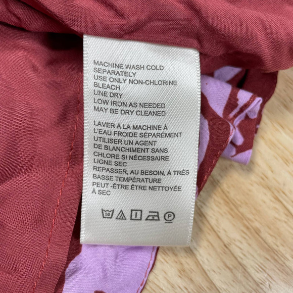 Free People NWT The Perfect Sundress Floral Midi Button Dress Size M Tie Back - Picture 5 of 12